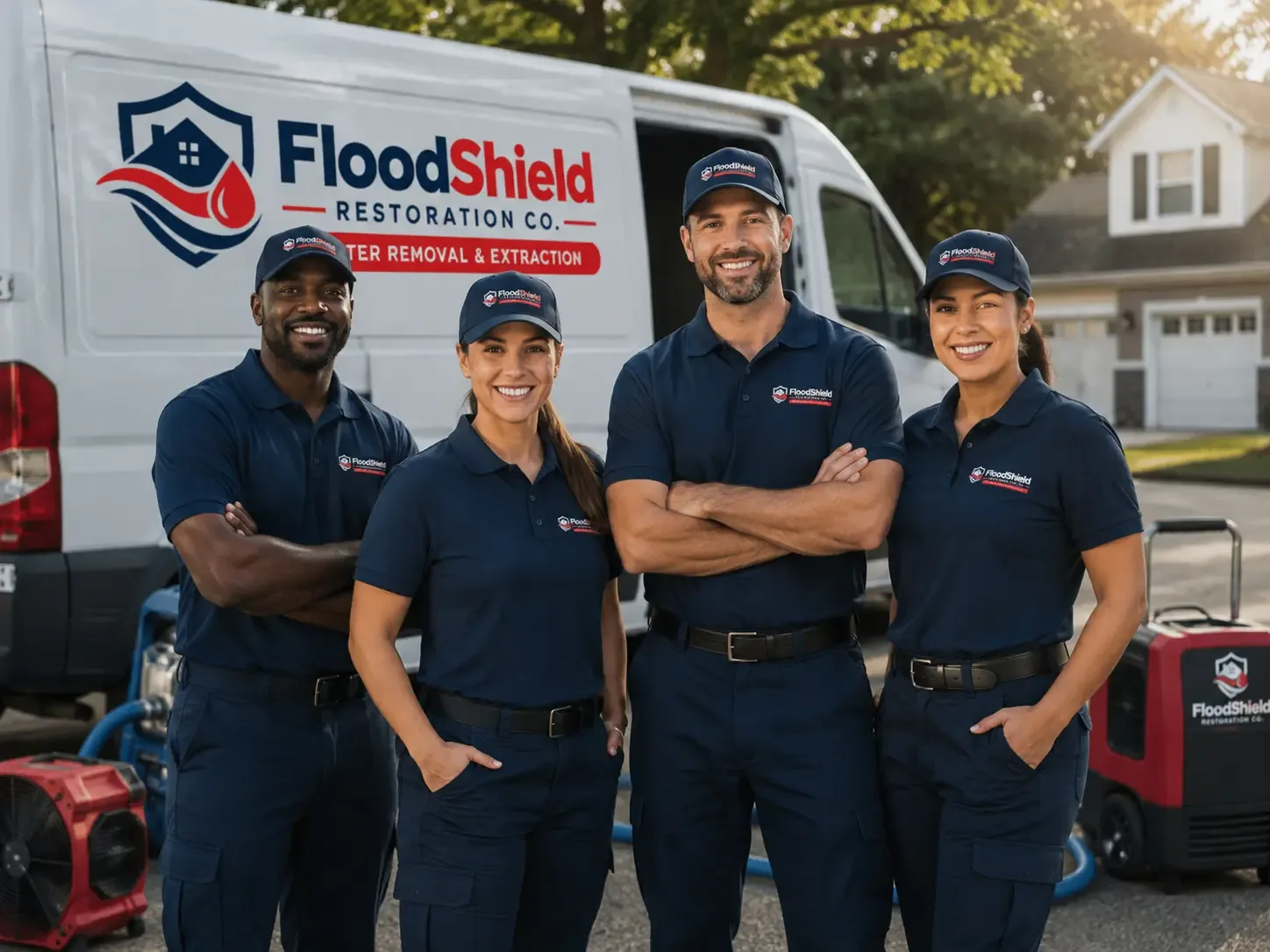 Flood Damage Restoration company in Ray, ND